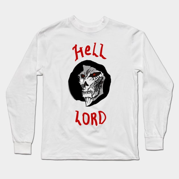 Hell Lord Long Sleeve T-Shirt by Joker & Angel